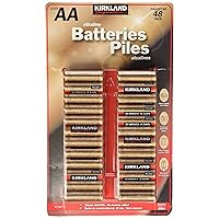 Kirkland Signature AA 1.5V Alkaline Batteries, 48 pack