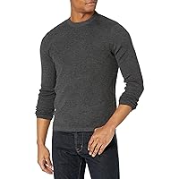 Perry Ellis Men's Motion Textured Merino Wool Blend Crew Neck Sweater