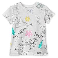 Disney Frozen Sketch Art T-Shirt for Girls Multi