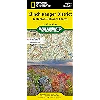 Clinch Ranger District Map [Jefferson National Forest] (National Geographic Trails Illustrated Map, 793)