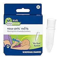 Kids Nasal Aspirator Storage Refills | Sinus Relief and Mucus Sucker for Baby and Toddler | Nose-Pals | Disposable