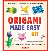 Origami Made Easy Kit: Step-by-Step Lessons for the Beginning Folder: Kit with Origami Book, 14 Projects, 60 Origami Papers, & Video Tutorial Origami Made Easy Kit: Step-by-Step Lessons for the Beginning Folder: Kit with Origami Book, 14 Projects, 60 Origami Papers, & Video Tutorial Paperback Kindle