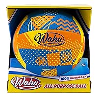 Wahu 100% Waterproof All-Purpose Pool Ball for Beach Volleyball, Soccer, and More, 6.5