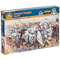 Italeri 510006125 – 1:72, Templar Knights, Medieval