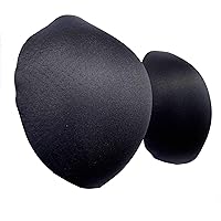 2PS Sponge Thigh Pads Hip Pads Sponge Thigh Pads Hip Lifting Pads (XL, Black Pad Self-adhesive)