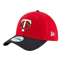 MLB Minnesota Twins Alt 2 The League 9FORTY Adjustable Cap, One Size, Red