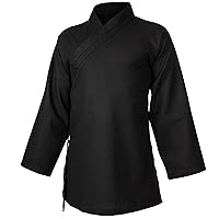 Linen (Medium) Kung Fu & Tai Chi Shirt Diagonal Collar Long Sleeve - Taiji Suit