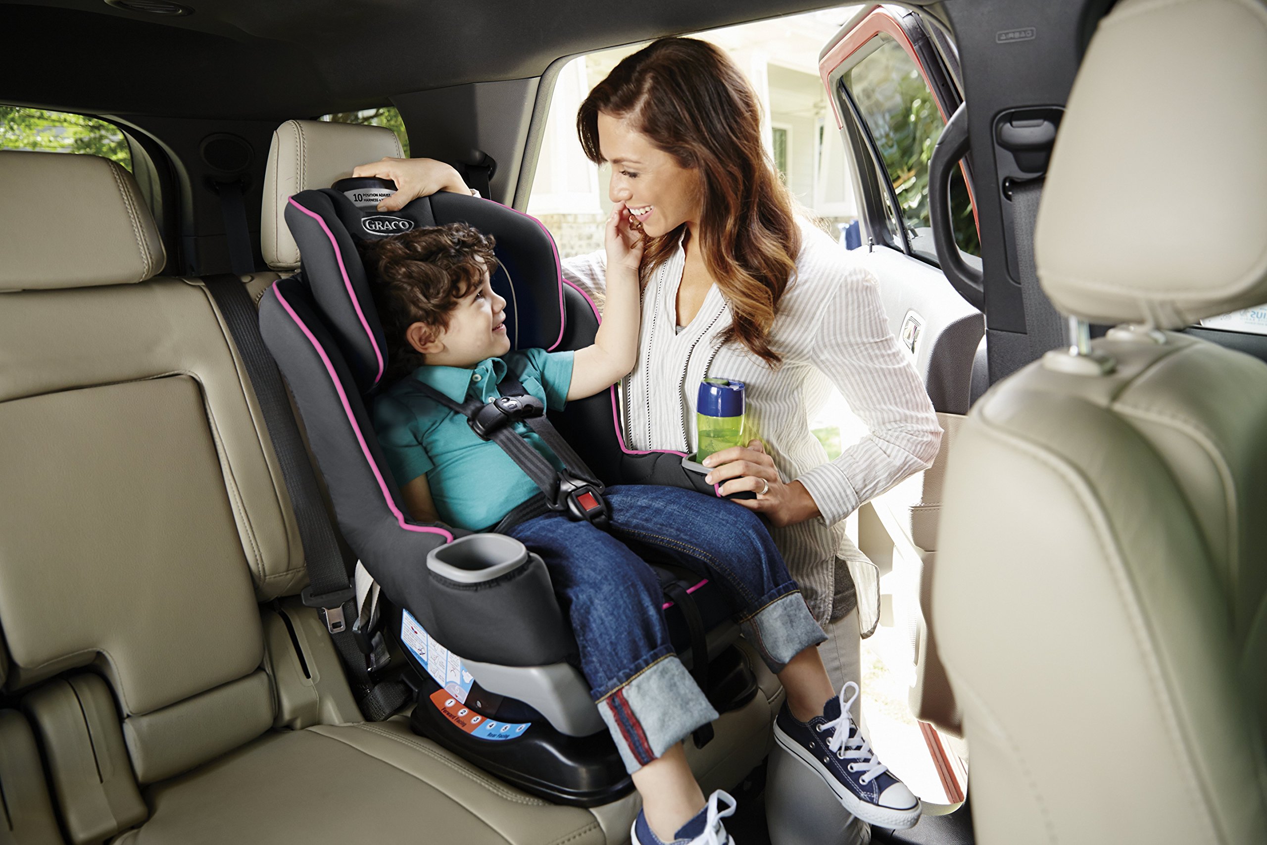 Graco Extend2Fit 2-in-1 Car Seat, Kenzie