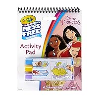 Color Wonder Disney Princess Coloring & Activity Pad, Mess Free Coloring, Gift for Kids, Age 3, 4, 5, 6, Multi