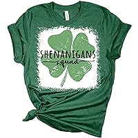Shenanigans Squad Clover St. Patrick's Day Women's T-Shirt