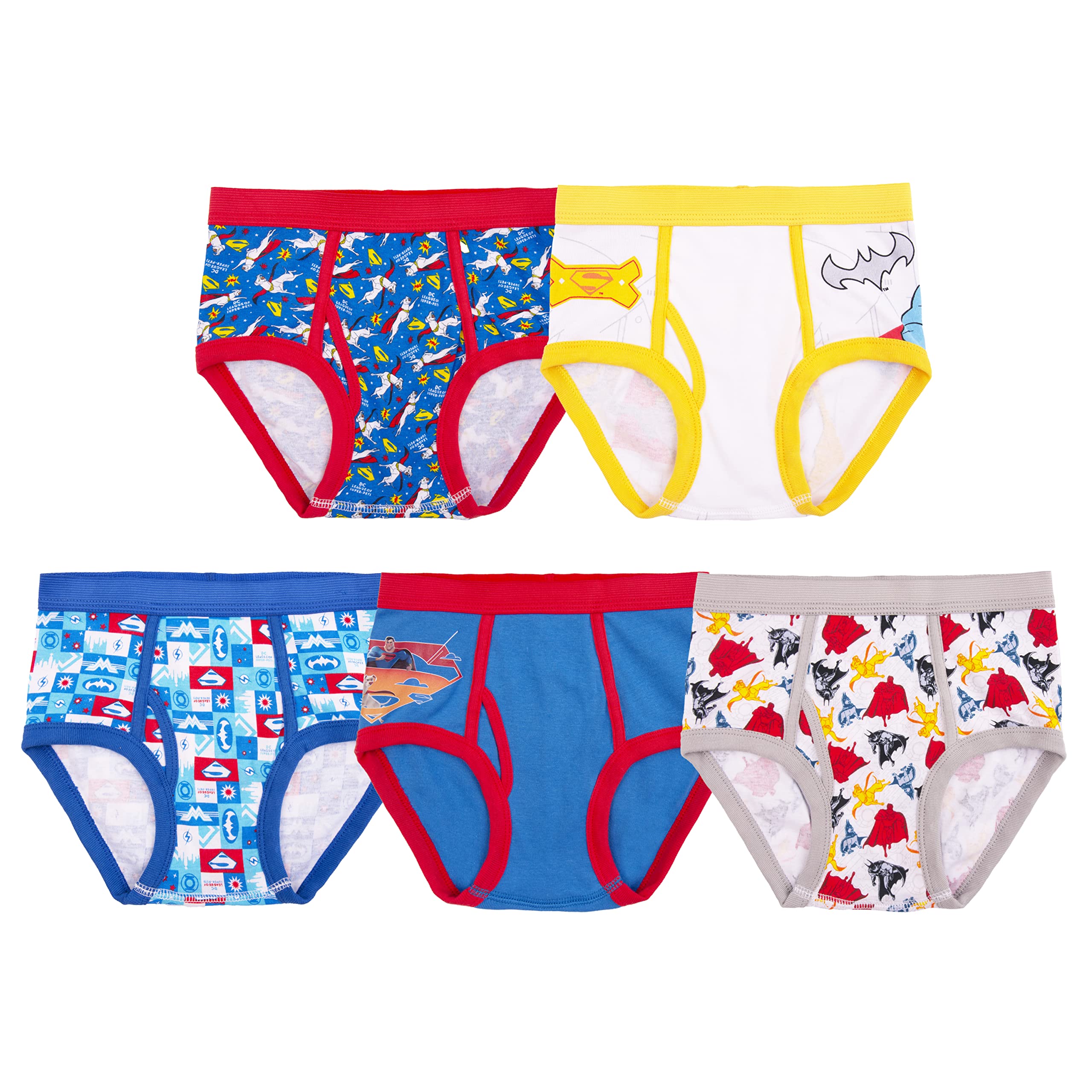 DC Comics Boys' League of Super-Pets Underwear