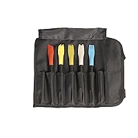 Mercer Culinary Silicone Plating Brush Set- 5 Brushes and a Carrying Case