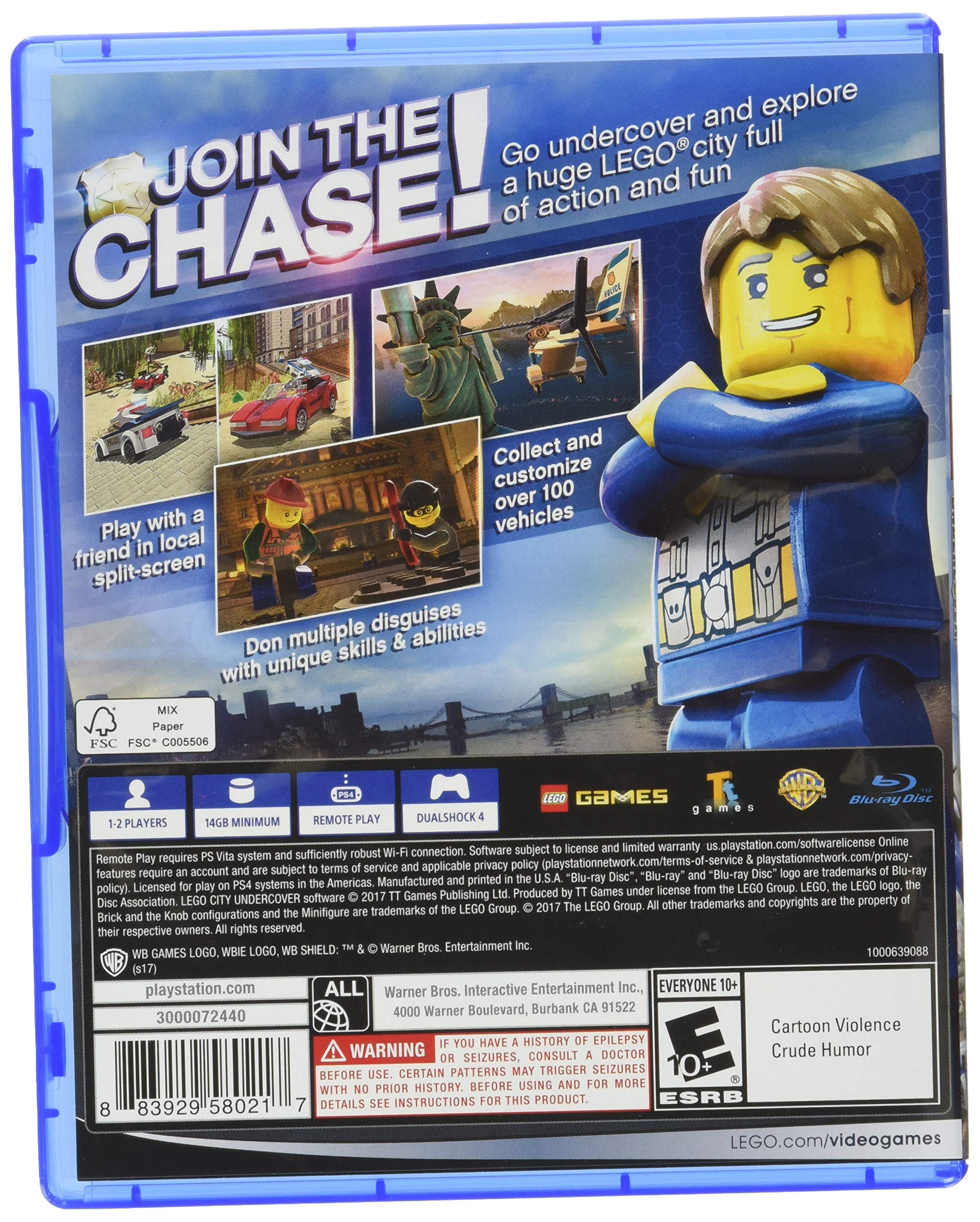 LEGO City Undercover - PlayStation 4