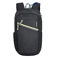 Travelon Greenlander Sustainable Anti-Theft 9L Backpack, Jet Black, 9