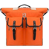 Orange 15-inch Convertible Laptop Backpack Tote Bag for HP 15 14