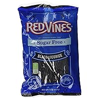 American Licorice Sugar Free Black Licorice Vines, 1 bag (5 oz)