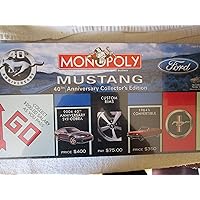 Mustang Monopoly 40th Anniversary Collectors Edition