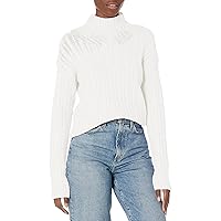 French Connection Women's Babysoft Cable High Neck Jumper