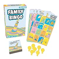 AQUARIUS Oh, The Places You'll Go! Family Bingo Game - Fun Family Party Game for Kids, Teens & Adults - Entertaining Game Night Gift - Officially Licensed Merchandise