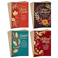 DaySpring Religious Thanksgiving Cards Assortment (16 Assorted Cards with Envelopes)