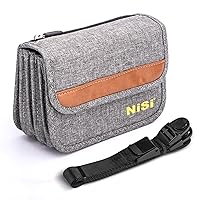 NiSi Caddy 9 Carry Pouch | Holds up to 9 Pcs Square (100x100mm) or Rectangular (100x150mm) Camera Lens Filters | Shock-Proof, Water Resistant, Easy Access, Straps for Cross-Body and Tripod Mounting NiSi Caddy 9 Carry Pouch | Holds up to 9 Pcs Square (100x100mm) or Rectangular (100x150mm) Camera Lens Filters | Shock-Proof, Water Resistant, Easy Access, Straps for Cross-Body and Tripod Mounting