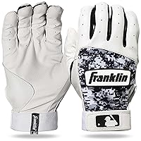 Franklin Sports MLB Baseball Batting Gloves - Digitek Adult + Youth Batting Glove Pairs - Baseball + Softball Batting Gloves - Multiple Sizes + Colors