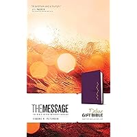 The Message Deluxe Gift Bible (Leather-Look, Amethyst Gem): The Bible in Contemporary Language The Message Deluxe Gift Bible (Leather-Look, Amethyst Gem): The Bible in Contemporary Language Imitation Leather