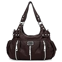 Scarleton Purses for Women Large Hobo Bags Washed Vegan Leather Shoulder Bag Satchel Tote Top Handle Handbags, H1292