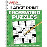 AARP Large Print Crossword Puzzles AARP Large Print Crossword Puzzles Spiral-bound