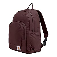 Carhartt Classic, Durable Water-Resistant Pack with Laptop Sleeve, 25L Everyday Backpack (Port), One Size