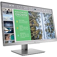 HP EliteDisplay E233 23-Inch Screen LED-Lit Monitor Silver (1FH46AA#ABA)