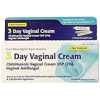Clotrimazole 3 Day Vaginal Cream 0.74 Oz, 3 dosages