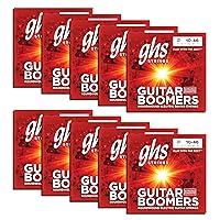 GBL 10 pack Nickel Plated Electric Guitar String, Light