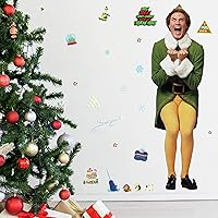 RoomMates RMK4339GM Buddy The Elf Giant Peel and Stick Wall Decals