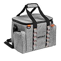 Polar Pak Electric 15 Liter, 16 Quart Iceless Cooler and Warmer Bag with Hybrid Thermo-Cool Technology Adjustable Shoulder Strap
