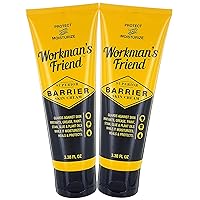 Barrier Skin Cream - Moisturizes & Heals Cracked Hands - Shields Harsh Chemicals & Plant Oils - 3.38 ounces, 2 Pack