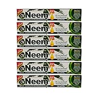 NEEM ESSENTIAL TOOTHPASTE NEW 5 IN 1 FORMULA 6 PACK