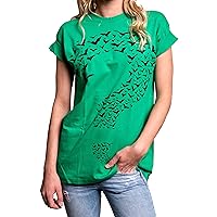 MAKAYA Riddler T-Shirt Oversized - Question Mark Plus Size Top