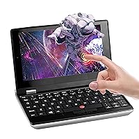 Laptop 【Win 11/MS Office 2019】 7.0-inch Touchscreen Ultra Light Mini Laptop,All Metal Texture,High-Speed Celeron J4105 CPU,12G RAM/512GB SSD High-Performance Gaming Computer(512GB SSD)