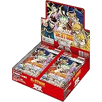 BANDAI Dr.STONE Collectible Card Game Booster Pack, 16 Packs, 1200 Cards including Parallel Card