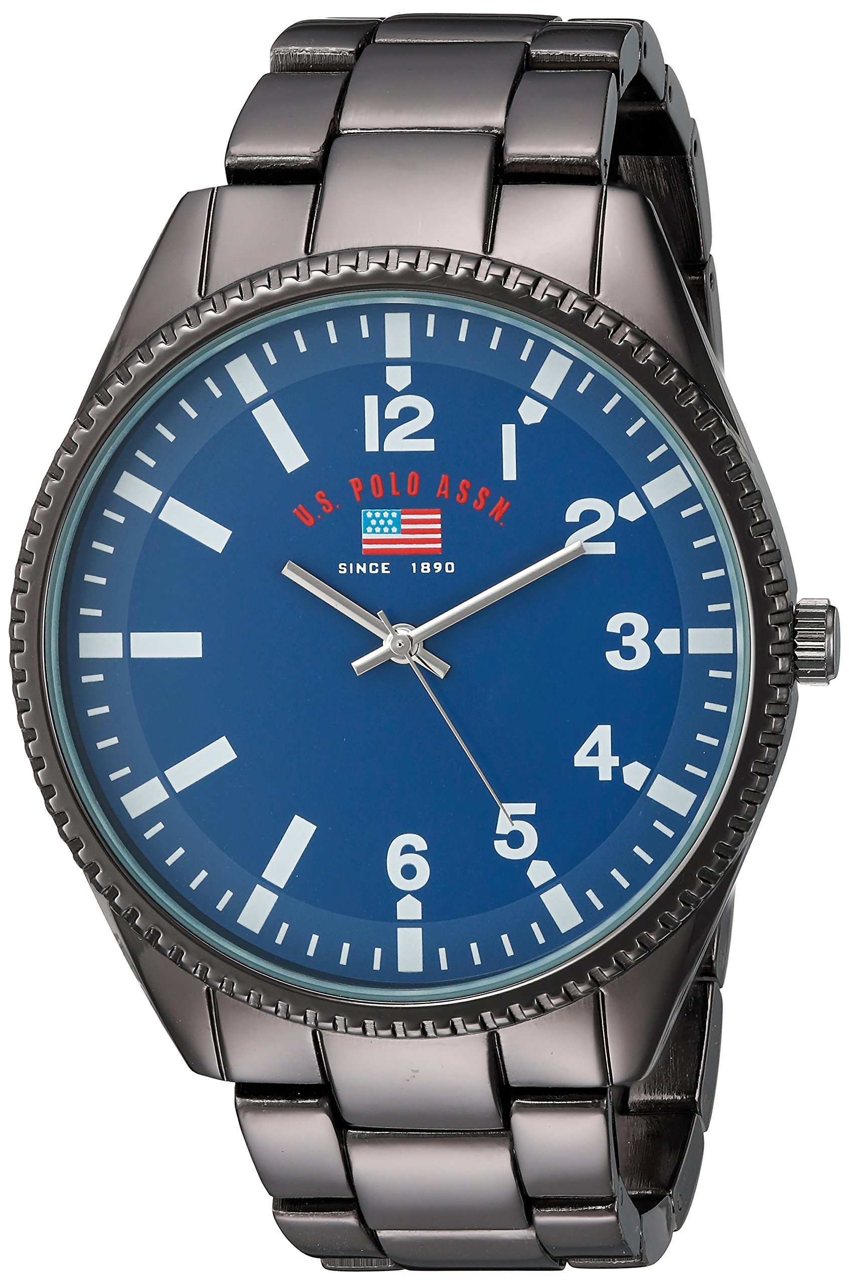 U.S. Polo Assn. Men's US8641 Analog Display Analog Quartz Black Watch