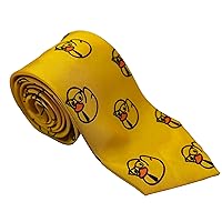 Men'S Tie Funny Casual Print Neckties For Gentlemen, Weddings, Business, Gifts