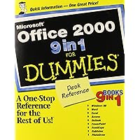 Microsoft Office 2000 9 in 1 For Dummies Desk Reference Microsoft Office 2000 9 in 1 For Dummies Desk Reference Paperback