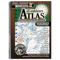 Central Northwest Minnesota All-Outdoors Atlas & Field Guide Central Northwest Minnesota All-Outdoors Atlas & Field Guide Kindle Spiral-bound