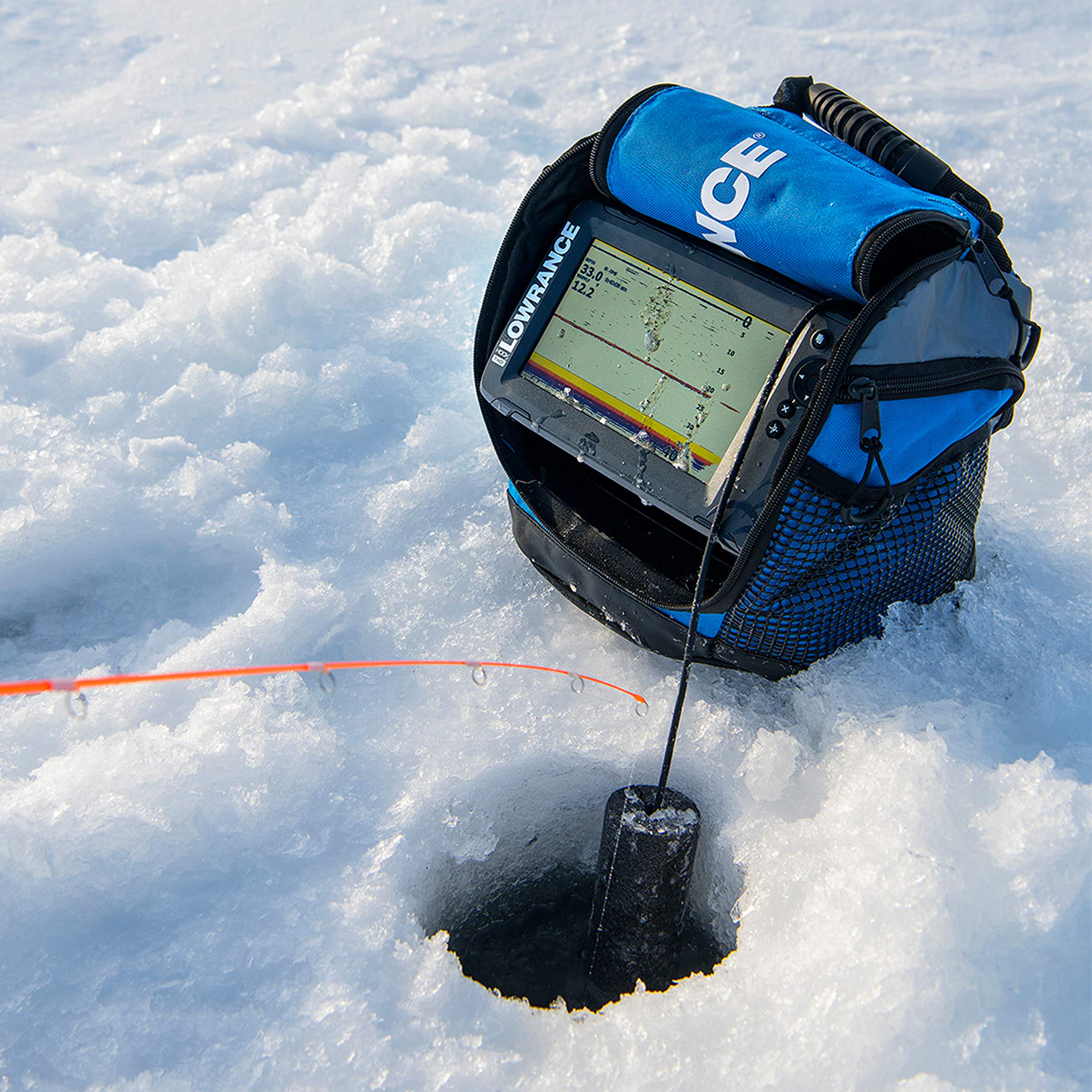 Lowrance 000-14089-001 Ice Fishing Electronics Accessories Gray