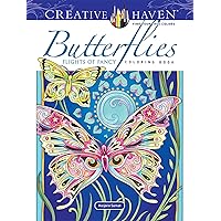 Creative Haven Butterflies Flights of Fancy Coloring Book (Adult Coloring Books: Insects) Creative Haven Butterflies Flights of Fancy Coloring Book (Adult Coloring Books: Insects) Paperback