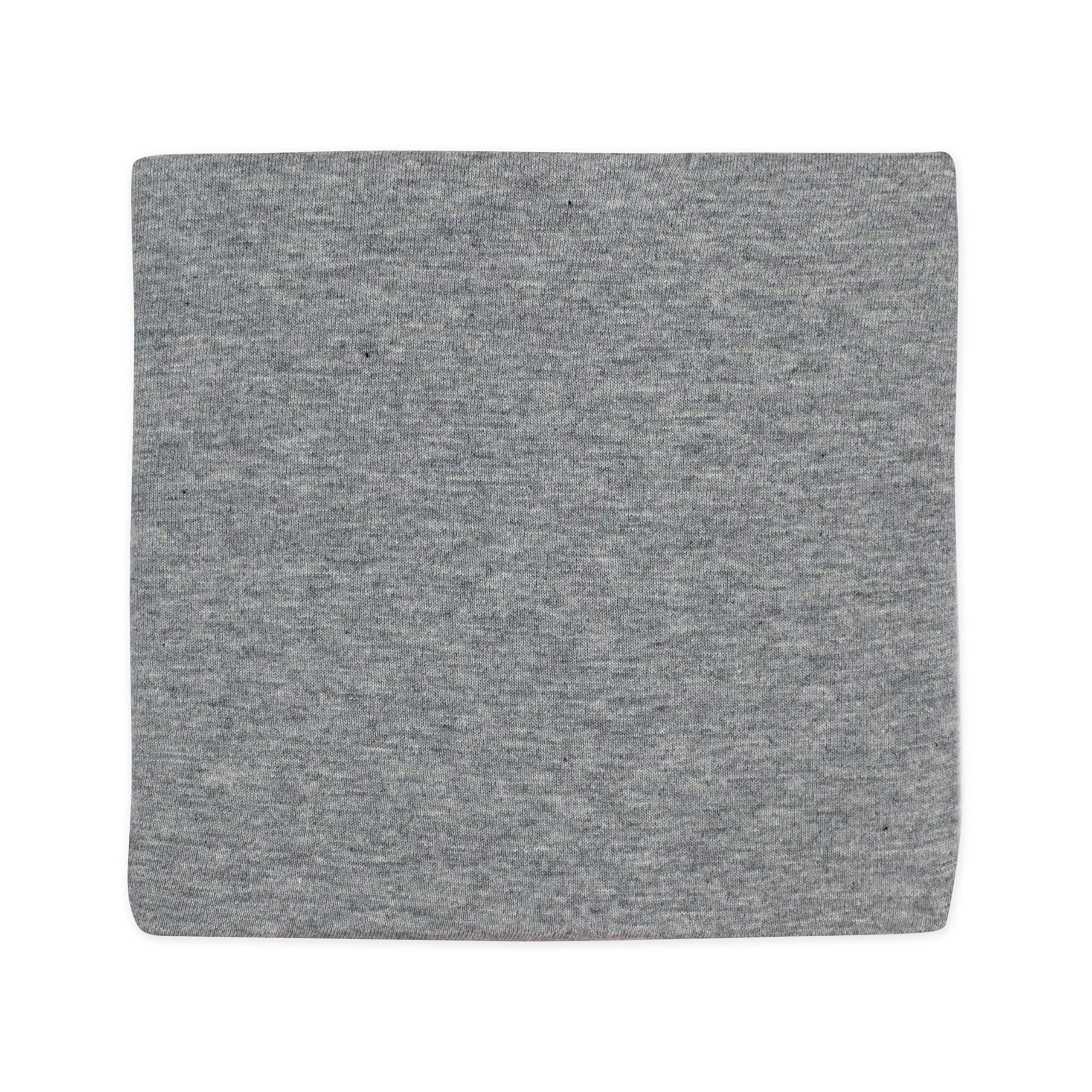 HonestBaby unisex baby Organic Cotton Changing Pad Cover and Toddler Sleepers, Gray Heather, One Size US