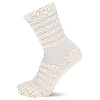 Merrell Men's and Women's After Sport Reverse Terry Crew Socks-1 Pair Pack-Soft & Cushioned Comfort