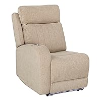 Seismic Series Luxury RV Theater Seating Recliner - Right Hand Configuration, Norlina – Remote Control Power Recline, Massage and Lumbar – Power Port Accessory Compatible – 2020129336