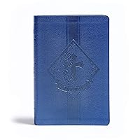 KJV Kids Bible, Royal Blue LeatherTouch, Red Letter, Presentation Page, Study Helps for Children, Full-Color Inserts and Maps, Easy-to-Read Bible MCM Type KJV Kids Bible, Royal Blue LeatherTouch, Red Letter, Presentation Page, Study Helps for Children, Full-Color Inserts and Maps, Easy-to-Read Bible MCM Type Imitation Leather